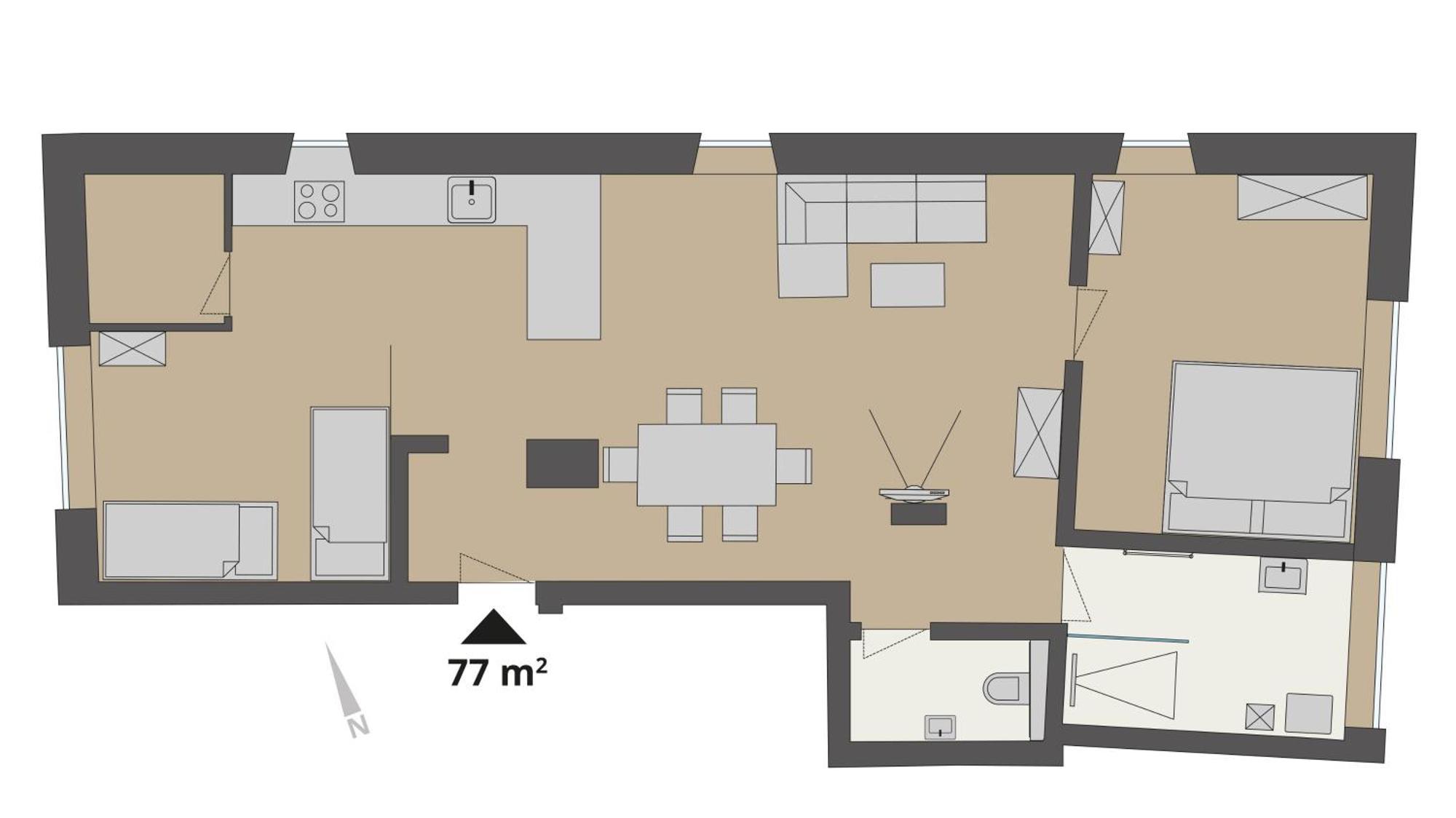 Appartement Steinergut